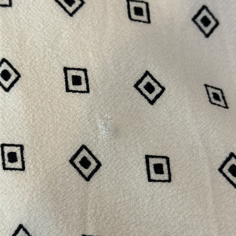 Madewell White and Black Patterned Dress - Picture 7 of 7